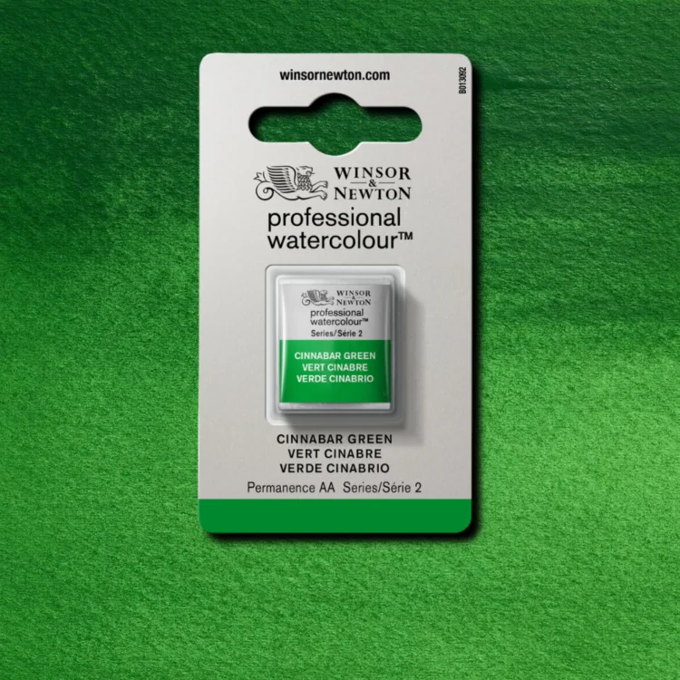 101420 W&N ΒΑΦΉ ΑΚΟΥΑΡΈΛΑΣ PROFESSIONAL H/PAN - CINNABAR GREEN - Εικόνα 1