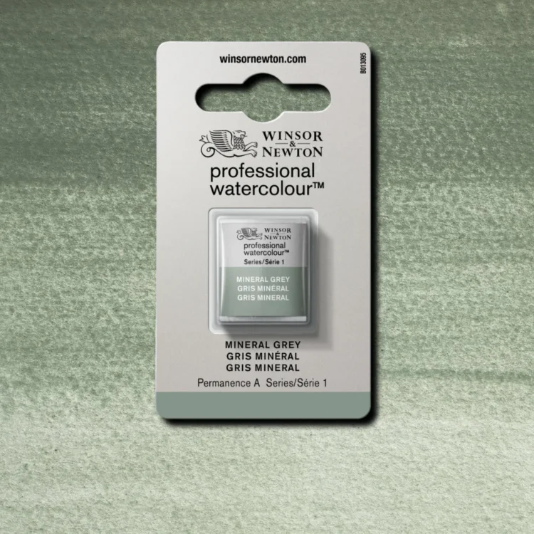 101427 W&N ΒΑΦΉ ΑΚΟΥΑΡΈΛΑΣ PROFESSIONAL H/PAN - MINERAL GREY - Εικόνα 1