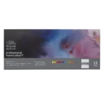 W&N ΒΑΦΉ ΑΚΟΥΑΡΈΛΑΣ PROFESSIONAL TRAVEL TIN 12 CV X 5 ML