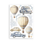 STAMPERIA TIMELESS WASHI PAD 8 ΦΥΛΛΑ A5 -SBW20 - Εικόνα 3