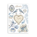 STAMPERIA TIMELESS WASHI PAD 8 ΦΥΛΛΑ A5 -SBW20 - Εικόνα 7