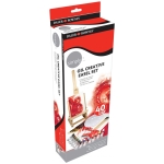 DALER ROWNEY OIL ΔΗΜΙΟΥΡΓΙΚΟ ΣΕΤ ΜΕ ΤΡΙΠΟΔΟ 40 ΤΕΜ