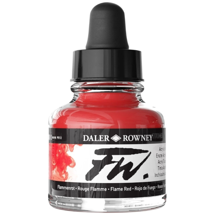 DALER ROWNEY ΑΚΡΥΛΙΚΌ ΝΤΟΥΣ FW 29,5 ML - FLAME RED 160029544 - Εικόνα 1