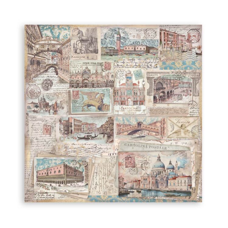 ΜΠΛΟΚ ΧΑΡΤΙΟΥ STAMPERIA VENICE 30.5/30.5CM-SBBL172 - Εικόνα 28