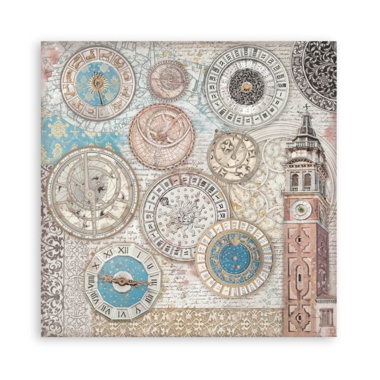 ΜΠΛΟΚ ΧΑΡΤΙΟΥ STAMPERIA VENICE 30.5/30.5CM-SBBL172 - Εικόνα 31