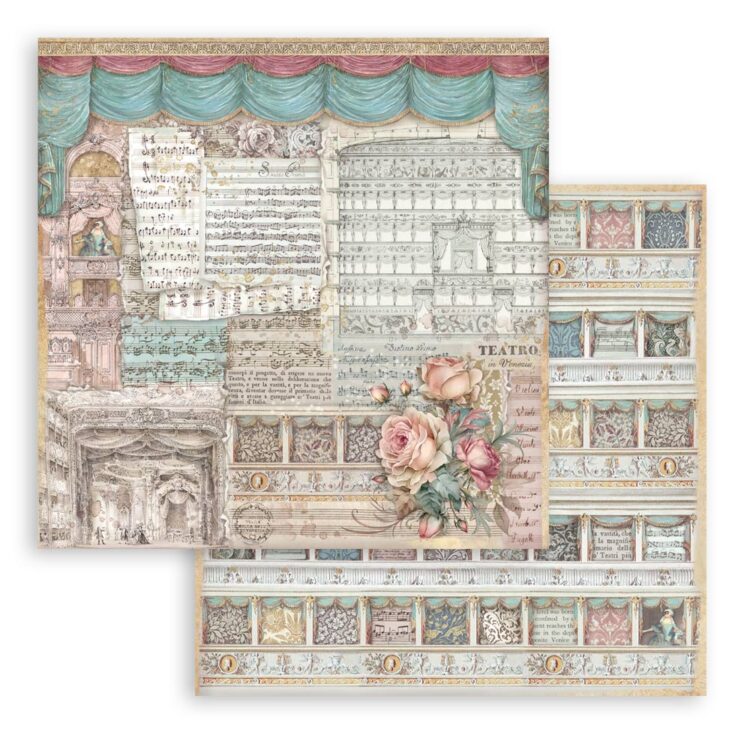 ΜΠΛΟΚ ΧΑΡΤΙΟΥ STAMPERIA VENICE 30.5/30.5CM-SBBL172 - Εικόνα 18