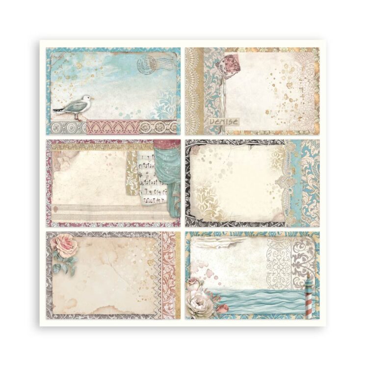 ΜΠΛΟΚ ΧΑΡΤΙΟΥ STAMPERIA VENICE 30.5/30.5CM-SBBL172 - Εικόνα 23