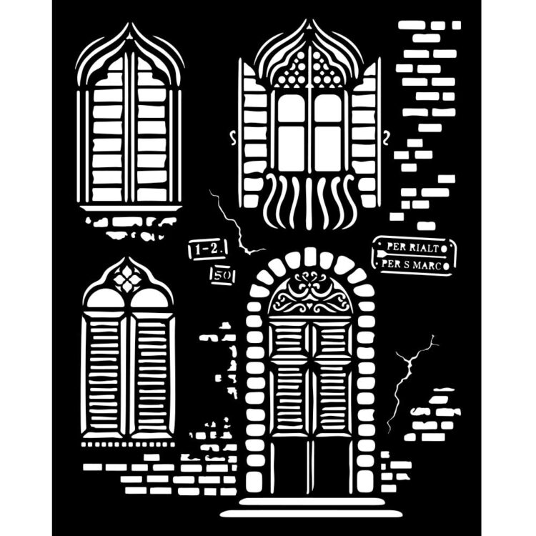 ΣΧΈΔΙΟ STAMPERIA VENICE 20 X 25 CM - KSTD181 - Εικόνα 1