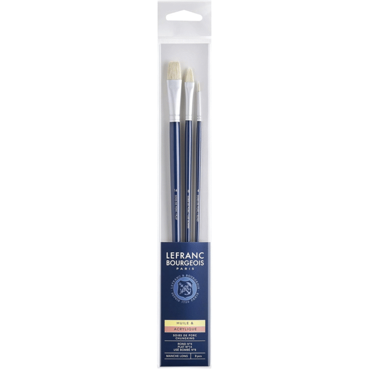 L&B BRISTLE BRUSHES ΣΕΤ 3 ΤΕΜ. - 810103 - Εικόνα 1