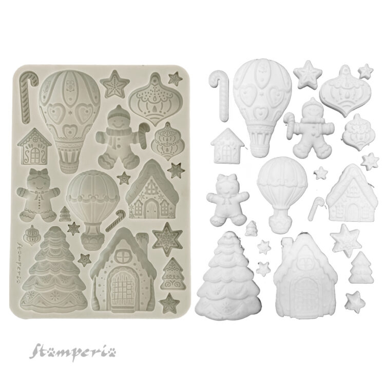 STAMPERIA CANDY ΧΡΙΣΤΟΥΓΕΝΝΙΆΤΙΚΟ ΚΑΛΟΎΠΙ ΣΙΛΙΚΌΝΗΣ KACMA583 - Εικόνα 2