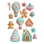 STAMPERIA CANDY ΧΡΙΣΤΟΥΓΕΝΝΙΆΤΙΚΟ ΚΑΛΟΎΠΙ ΣΙΛΙΚΌΝΗΣ KACMA583 - Εικόνα 3