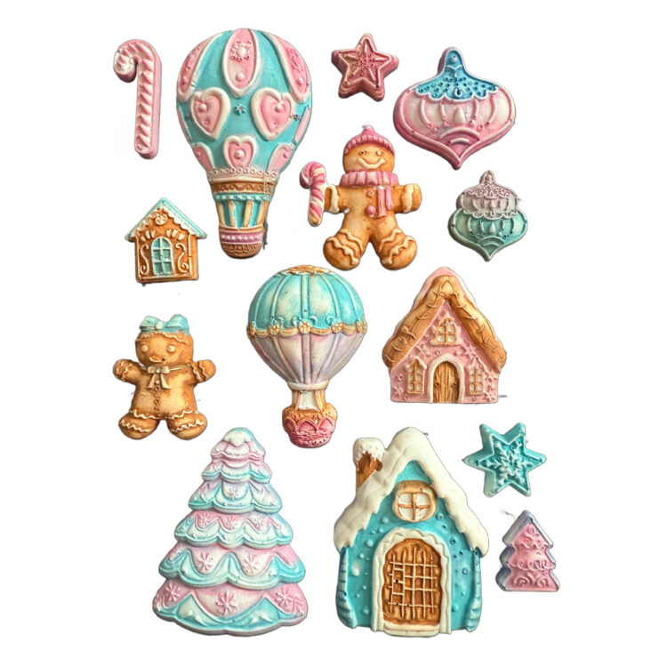 STAMPERIA CANDY ΧΡΙΣΤΟΥΓΕΝΝΙΆΤΙΚΟ ΚΑΛΟΎΠΙ ΣΙΛΙΚΌΝΗΣ KACMA583 - Εικόνα 3
