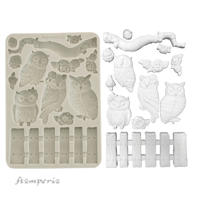 STAMPERIA THE OWL'S HOUSE ΚΑΛΟΎΠΙ ΣΙΛΙΚΌΝΗΣ KACMA585 - Εικόνα 2