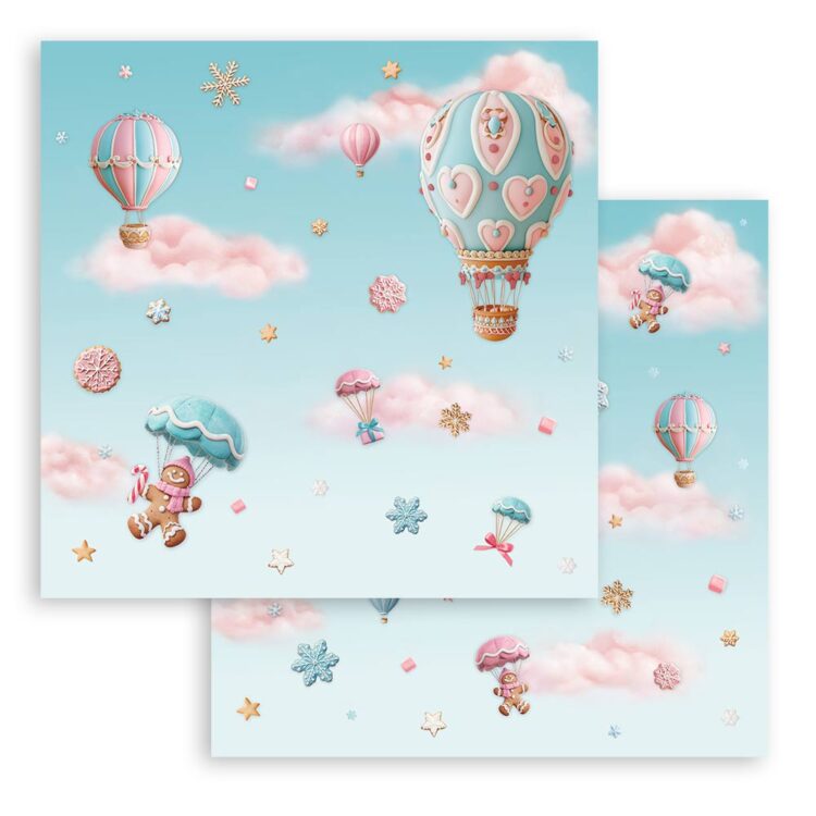 STAMPERIA CANDY ΧΡΙΣΤΟΥΓΕΝΝΙΆΤΙΚΟ ΜΠΛΟΚ ΧΑΡΤΙΟΎ 30.5/30.5CM-SBBL173 - Εικόνα 27