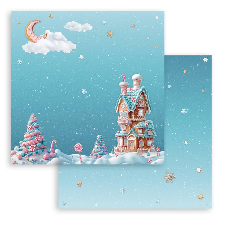 STAMPERIA CANDY ΧΡΙΣΤΟΥΓΕΝΝΙΆΤΙΚΟ ΜΠΛΟΚ ΧΑΡΤΙΟΎ 30.5/30.5CM-SBBL173 - Εικόνα 24