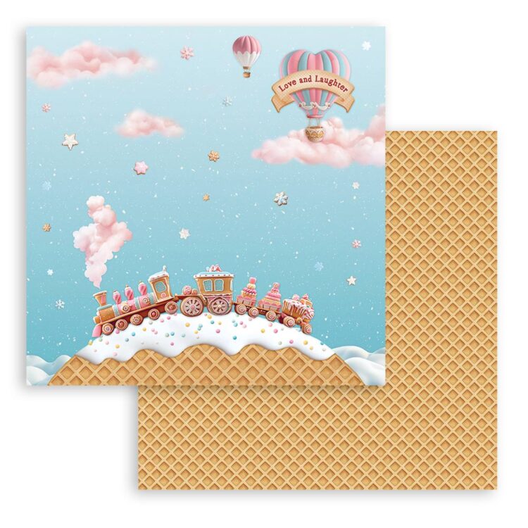 STAMPERIA CANDY ΧΡΙΣΤΟΥΓΕΝΝΙΆΤΙΚΟ ΜΠΛΟΚ ΧΑΡΤΙΟΎ 30.5/30.5CM-SBBL173 - Εικόνα 15