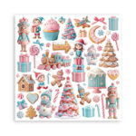 STAMPERIA CANDY ΧΡΙΣΤΟΥΓΕΝΝΙΆΤΙΚΟ ΜΠΛΟΚ ΧΑΡΤΙΟΎ 20,3/20,3 CM-SBBS129