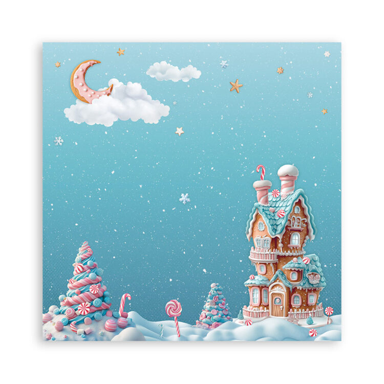 STAMPERIA CANDY ΧΡΙΣΤΟΥΓΕΝΝΙΆΤΙΚΟ ΜΠΛΟΚ ΧΑΡΤΙΟΎ 20,3/20,3 CM-SBBS129 - Εικόνα 24