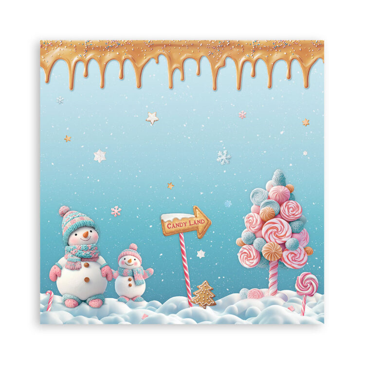 STAMPERIA CANDY ΧΡΙΣΤΟΥΓΕΝΝΙΆΤΙΚΟ ΜΠΛΟΚ ΧΑΡΤΙΟΎ 20,3/20,3 CM-SBBS129 - Εικόνα 18