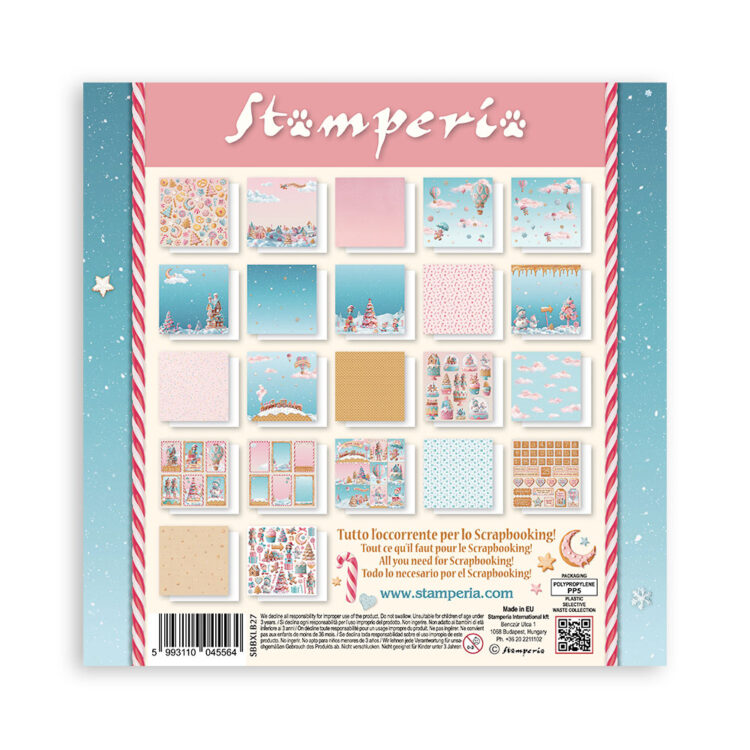 STAMPERIA CANDY ΧΡΙΣΤΟΥΓΕΝΝΙΆΤΙΚΗ ΜΠΆΡΑ 30,5/30,5 ΕΚ. - SBBXLB27 - Εικόνα 24