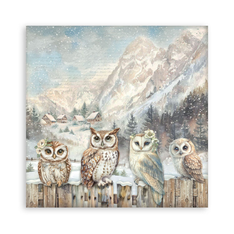 STAMPERIA THE OWL'S HOUSE BLOCK 30,5/30,5 ΕΚ. - SBBXLB28 - Εικόνα 23