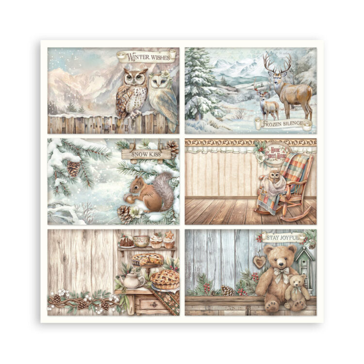 STAMPERIA THE OWL'S HOUSE BLOCK 30,5/30,5 ΕΚ. - SBBXLB28 - Εικόνα 5