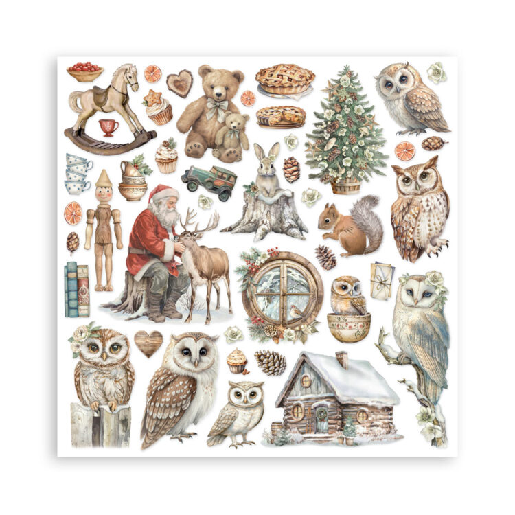 STAMPERIA THE OWL'S HOUSE BLOCK 30,5/30,5 ΕΚ. - SBBXLB28 - Εικόνα 2