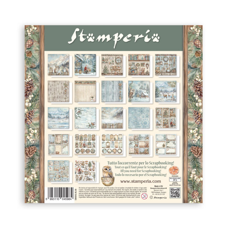 STAMPERIA THE OWL'S HOUSE BLOCK 30,5/30,5 ΕΚ. - SBBXLB28 - Εικόνα 24