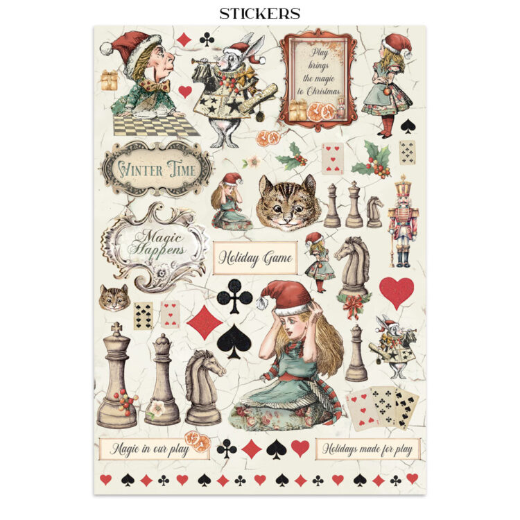 STAMPERIA ΑΛΊΚΗ ΣΤΑ ΧΡΙΣΤΟΎΓΕΝΝΑ JUNK JOURNAL - SBJK03 - Εικόνα 10
