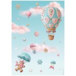 STAMPERIA CANDY ΧΡΙΣΤΟΥΓΕΝΝΙΑΤΙΚΟ ΧΑΡΤΙ ΝΤΕΚΟΥΠΆΖ Α4 - DFSA41046