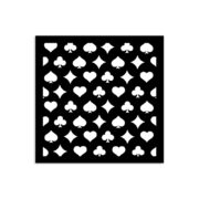 STAMPERIA ALICE ΣΕ ΧΡΙΣΤΟΥΓΕΝΝΙΆΤΙΚΟ ΜΟΤΊΒΟ 12 X 12 CM - KSTDS-55