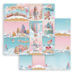 STAMPERIA CANDY ΧΡΙΣΤΟΥΓΕΝΝΙΆΤΙΚΟ ΧΑΡΤΌΝΙ 30.5/30.5CM - SBB1083