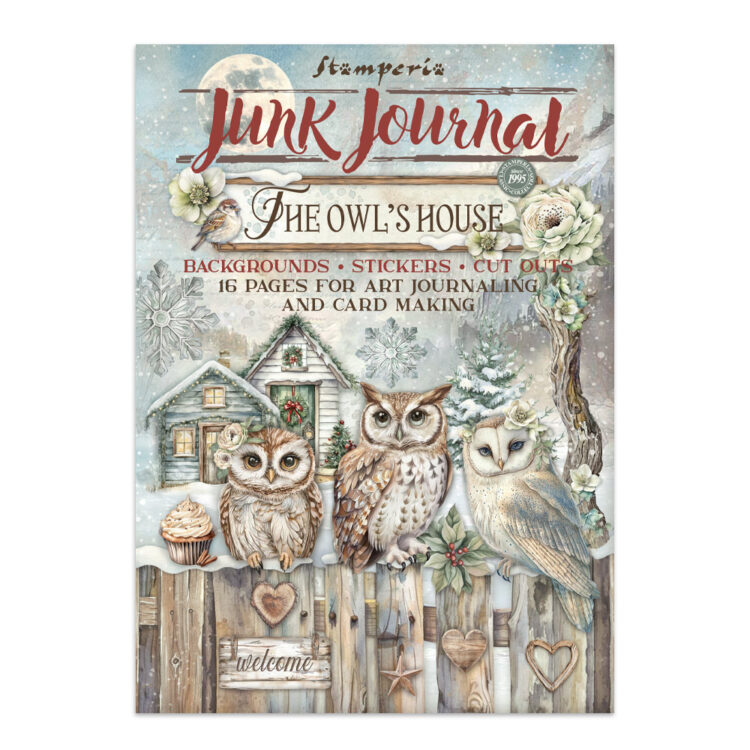 STAMPERIA ΤΟ ΣΠΊΤΙ ΤΗΣ ΚΟΥΚΟΥΒΆΓΙΑΣ JUNK JOURNAL - SBJK02 - Εικόνα 1