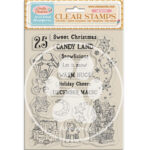 STAMPERIA CANDY CHRISTMAS ΕΚΤΎΠΩΣΗ ΣΙΛΙΚΌΝΗΣ 14/18CM - WTK223