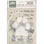 ΣΦΡΑΓΊΔΑ ΣΙΛΙΚΌΝΗΣ STAMPERIA THE OWL'S HOUSE 14/18CM - WTK224