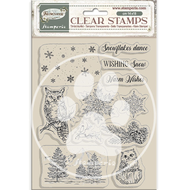 full_WTK224_1A ΣΦΡΑΓΊΔΑ ΣΙΛΙΚΌΝΗΣ STAMPERIA THE OWL'S HOUSE 14/18CM - WTK224 - Εικόνα 1