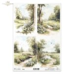 ITD COLLECTION DECOUPAGE ΡΙΖΌΧΑΡΤΟ A4 - R2580