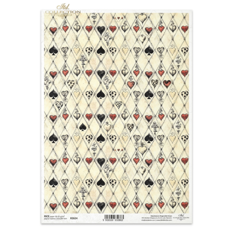 R2624 ITD COLLECTION DECOUPAGE ΡΙΖΌΧΑΡΤΟ A4 - R2624 - Εικόνα 1