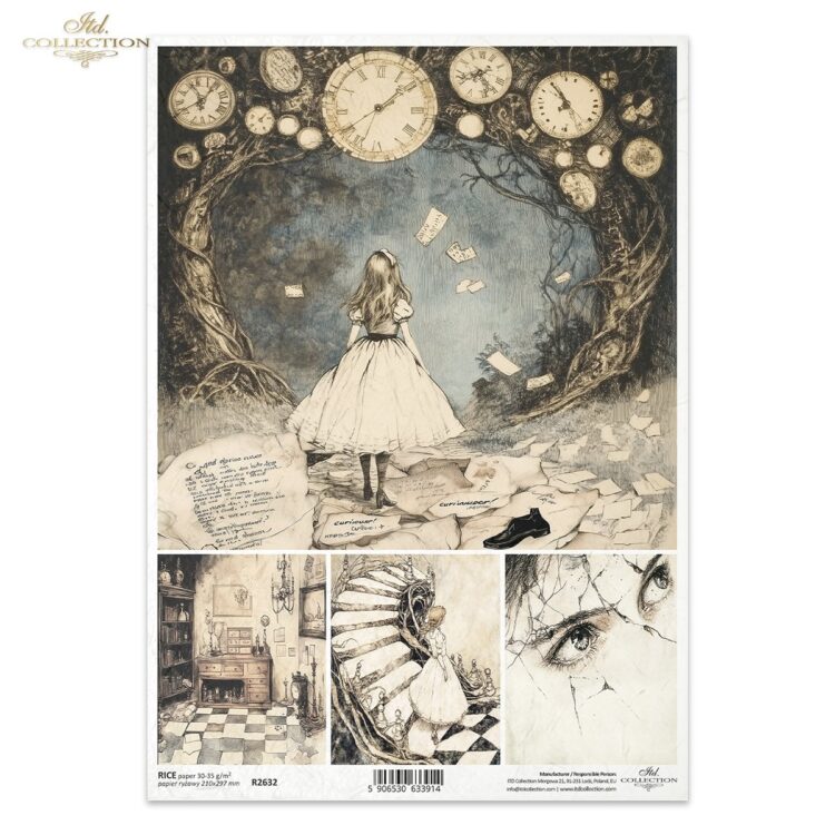 R2632 ITD COLLECTION DECOUPAGE ΡΙΖΌΧΑΡΤΟ A4 - R2632 - Εικόνα 1