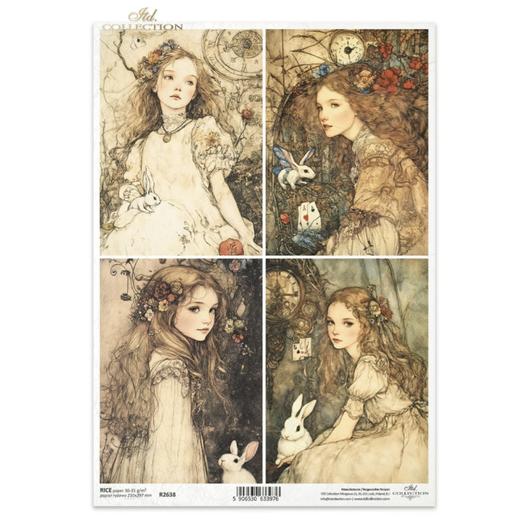 R2638 ITD COLLECTION DECOUPAGE ΡΙΖΌΧΑΡΤΟ A4 - R2638 - Εικόνα 1