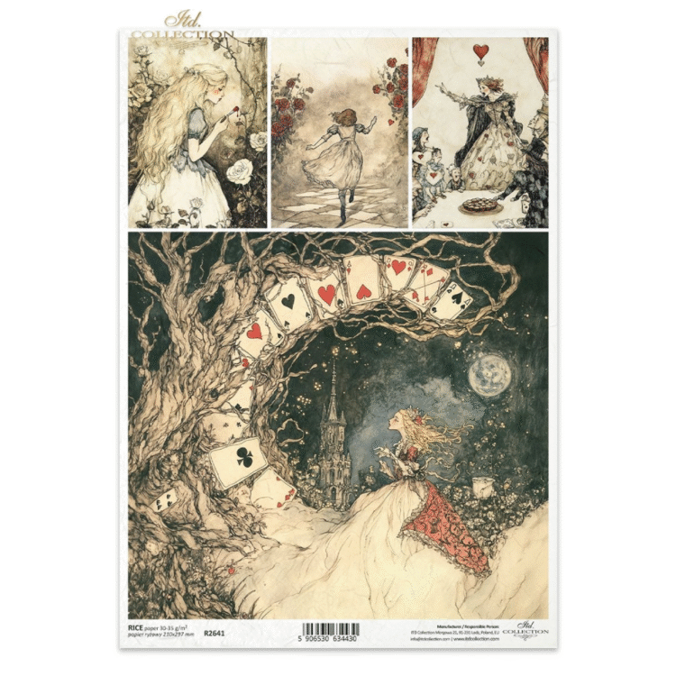 ITD COLLECTION DECOUPAGE ΡΙΖΌΧΑΡΤΟ A4 - R2641 - Εικόνα 1