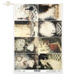ITD COLLECTION DECOUPAGE ΡΙΖΌΧΑΡΤΟ A4 - R2648