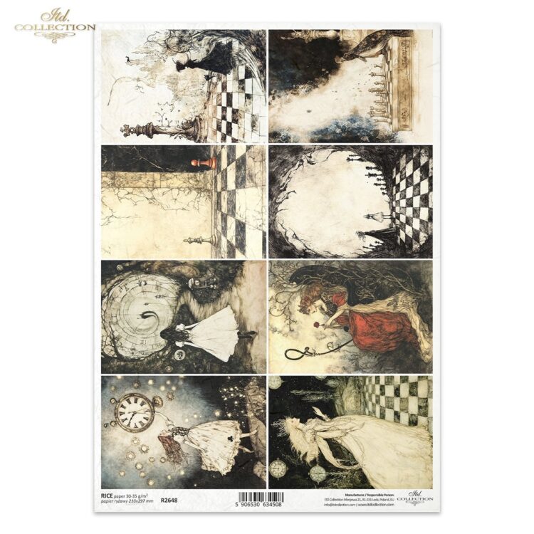 R2648 ITD COLLECTION DECOUPAGE ΡΙΖΌΧΑΡΤΟ A4 - R2648 - Εικόνα 1