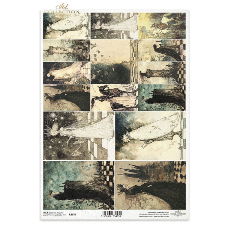 R2651 ITD COLLECTION DECOUPAGE ΡΙΖΌΧΑΡΤΟ A4 - R2651 - Εικόνα 1