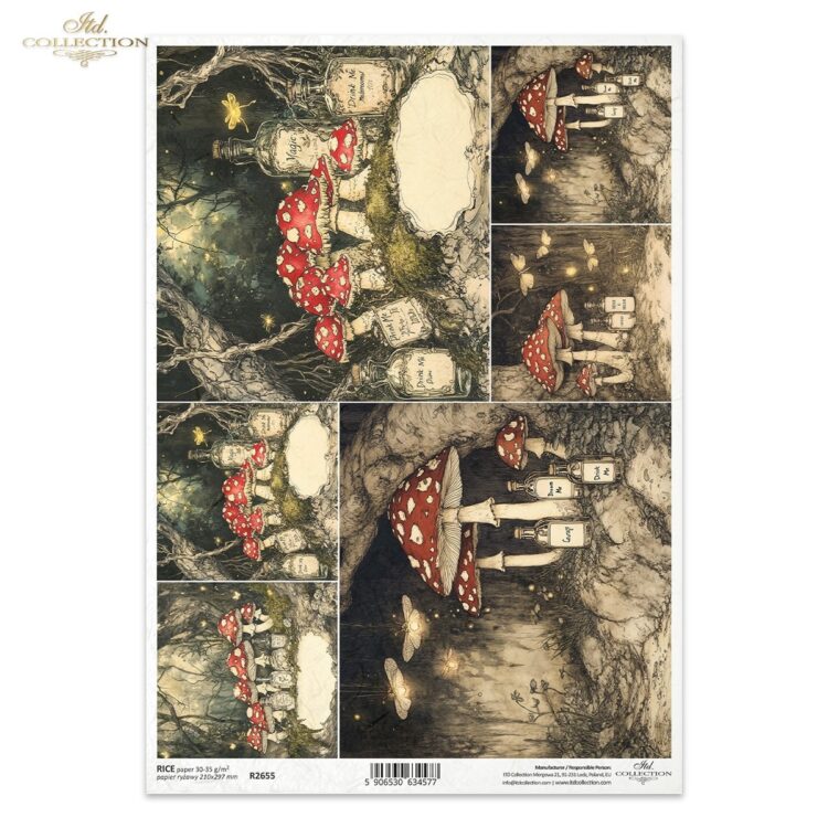 R2655 ITD COLLECTION DECOUPAGE ΡΙΖΌΧΑΡΤΟ A4 - R2655 - Εικόνα 1