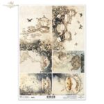 ITD COLLECTION DECOUPAGE ΡΙΖΌΧΑΡΤΟ A4 - R2659