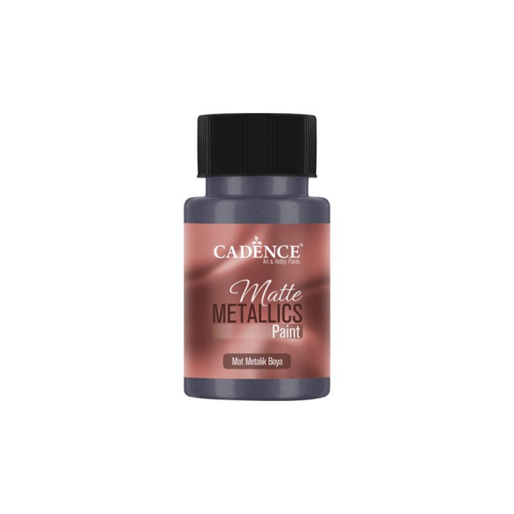 094015 CADENCE ΜΑΤ ΜΕΤΑΛΛΙΚΌ ΧΡΏΜΑ 50 ML. - ΜΠΛΕ PRUPLE MMB-15 - Εικόνα 1