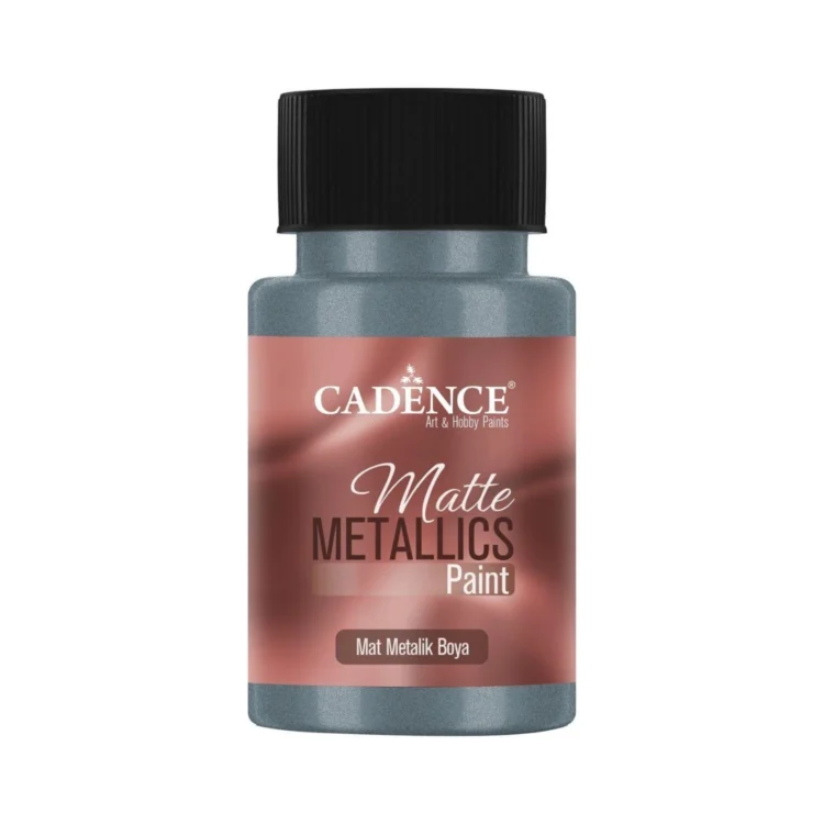 CADENCE ΜΑΤ ΜΕΤΑΛΛΙΚΌ ΧΡΏΜΑ 50 ML. - ΑΣΗΜΊ ΜΠΛΕ MMB-19 - Εικόνα 1