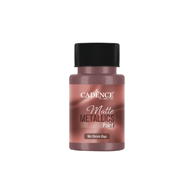 CADENCE ΜΑΤ ΜΕΤΑΛΛΙΚΌ ΧΡΏΜΑ 50 ML. - ΚΆΣΤΑΝΟ MMB-29 - Εικόνα 1