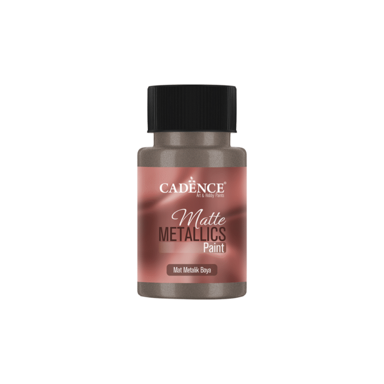 094035 CADENCE ΜΑΤ ΜΕΤΑΛΛΙΚΌ ΧΡΏΜΑ 50 ML.- ΑΝΤΙΚΈ ΑΝΘΡΑΚΊ MMB-35 - Εικόνα 1